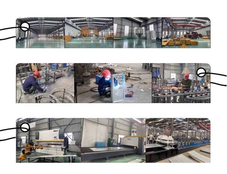 pallet feed production line